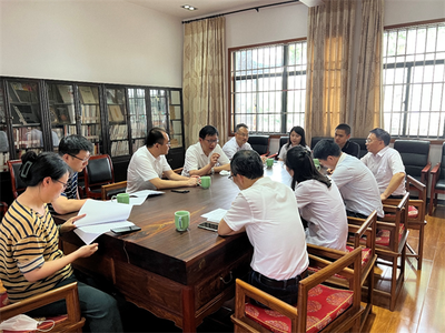 封志成赴宜興專題調研對臺交流基地建設與網站優化工作